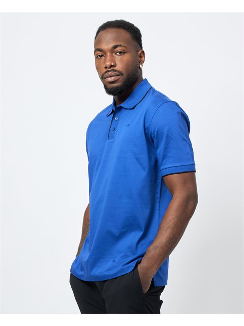 Armani Exchange Polo with Contrast Stripes ARMANI EXCHANGE | XM000739-AF10364UB088